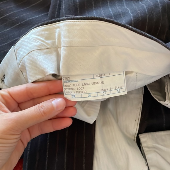 [Luciano barbera] wool & cashmere mens suit - Picture 7 of 8